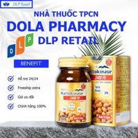 Viên uống KenKan Nattokinase 2400FU giảm nguy cơ hình thành huyết khối, tăng cường lưu thông máu 60v