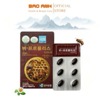 Viên Uống Keo Ong Brazil Hanmi Bee Propolis Gold Hộp 36 Viên (Chính Hãng)