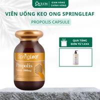 Viên uống Keo Ong SpringLeaf Propolis Capsule 2000mg 90 viên Chống oxy hóa, kháng viêm