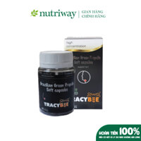 Viên uống keo ong xanh Brazil Green Propolis Tracybee Nutriway cắt cơn ho, viêm họng, viêm hô hấp 60 viên