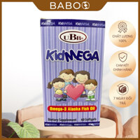 Viên uống KidMega UBB bổ sung DHA & EPA, giúp bổ não, tốt cho mắt (60 viên)