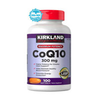 Viên uống Kirkland CoQ10 300mg hỗ trợ tim mạch Mỹ 100 viên