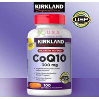 Viên Uống Kirkland CoQ10 300mg Hỗ Trợ Tim Mạch