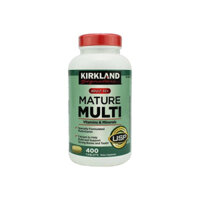 Viên Uống Kirkland Mature Multi Vitamin Hỗ Trợ Bổ Sung Vitamin Cho Người 50 Tuổi | Hộp 400 Viên