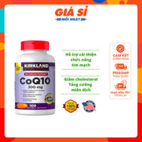 Viên uống Kirkland Signature CoQ10 300 mg, 100 viên DATE 09/2024