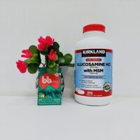 Viên uống Kirkland Signature Glucosamine with MSM 375 viên Mỹ
