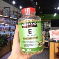 Viên uống Kirkland Signature Vitamin E của Mỹ