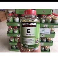 Viên Uống Kirkland Signature Vitamin E 400 IU 500 viên