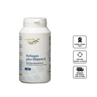 Viên uống Kollagen Plus Vitamin E Vitaworld làm đẹp da