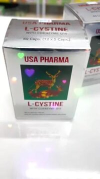 Viên uống L cystine 500mg làm sáng mịn đẹp da, giảm rụng tóc Hộp 60 viên