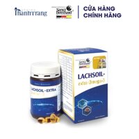 Viên uống Lachsoil- extra Omega-3 (60viên ) từ dầu cá hồi hỗ trợ giảm mỡ máu, gan nhiễm mỡ, tốt cho não- Sanct Bernhard