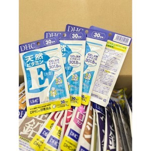 Viên uống làm đẹp da DHC Vitamin E - 30 ngày