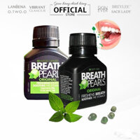 Viên uống làm thơm miệng Breath Pearls Original Fresh Mint