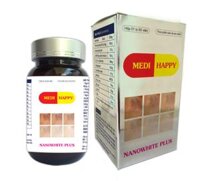 VIÊN UỐNG LÀM TRẮNG DA ĐIỀU TRỊ NÁM NANO WHITE PLUS MEDI HAPPY VIÊN UỐNG LÀM TRẮNG DA ĐIỀU TRỊ NÁM NANO WHITE PLUS MEDI HAPPY MV 00011