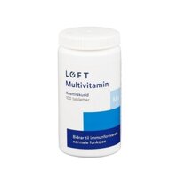 Viên uống  Løft Mulivitamin Nauy  - tăng cường sức khỏe, đẹp da/dáng/tóc - 100 viên.