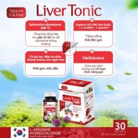Viên Uống Liver Tonic NLB Với Sylimarine Phytosome Nhập Khẩu Ý Hiệu Quả x10 Sức Khỏe Gan, Hộp 30viên