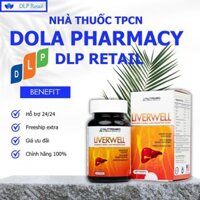Viên uống Liverwell Nutrimed hỗ trợ sức khỏe gan, bổ sung dinh dưỡng cho gan (60 viên)