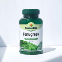 Viên uống lợi sữa Fenugreek Natures Aid 90 viên