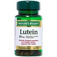 Viên uống Lutein Nature’s Bounty giúp tăng cường thị lực cho mắt (30 viên)