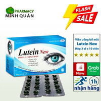 Viên uống Lutein new bổ mắt dha vitamin c giúp tăng cường thị lực chống mờ mắt omega 3 khô mắt sáng mắt kẽm 30 viên .