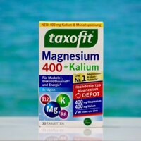 Viên uống Magnesium 400 Taxofit, hộp 30 viên