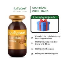 Viên uống mầm đậu nành hỗ trợ cải thiện hệ tiêu hóa, hỗ trợ sức khỏe gan SpringLeaf Lecithin 1200mg 200 viên