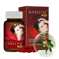 Viên uống MARILYN giúp cân bằng nội tiết tố nữ, da sáng đẹp hiệu quả (Lọ 30 viên)