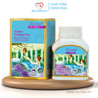 Viên Uống Marine Collagen Plus 100 Viên/Lọ - Giúp Da Căng Sáng, Giảm Nếp Nhăn, Tóc & Móng Chắc Khỏe