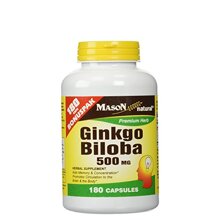 Ginkgo Biloba Mason Natural 500mg