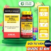 Viên uống Mason Natural Tart Cherry 90 viên hỗ trợ giảm uric máu cho người bị GOUT–CAMANPHARMA