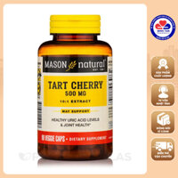 Viên uống Mason Natural Tart Cherry 500mg - Hỗ trợ giảm Acid Uric trong máu lọ 90 viên