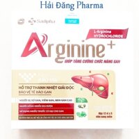Viên uống mát gan Arginine hộp 60 viên. Giúp thanh nhiệt, giải độc, tăng cường chức năng gan.