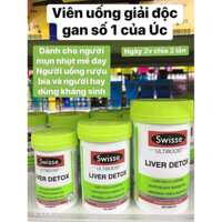 Viên uống mát gan swiss liver detox