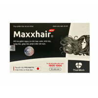 Viên uống Maxxhair hỗ trợ mọc tóc, giảm rụng tóc