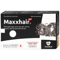 Viên uống Maxxhair (Hộp 30 viên) Bổ sung vitamin và khoáng chất giúp tóc chắc khỏe, suôn mượt và bóng đẹp.