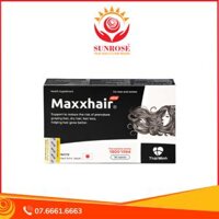 Viên uống Maxxhair New Thái Minh hỗ trợ tóc mọc chắc khỏe và giảm nguy cơ rụng tóc (3 vỉ x 10 viên)