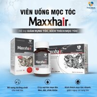 Viên uống Maxxhair Thái Minh - Hỗ trợ kích thích mọc tóc, giảm nguy cơ rụng tóc, hói đầu - Hộp 30v & Lọ 60v