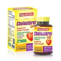 Viên uống MeDiUSA CHOLESTEROL OFF hỗ trợ giảm cholesterol trong máu