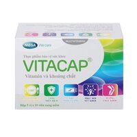 Viên Uống MEGA Vitacap Bổ Sung Vitamin và Khoáng Chất Cho Cơ Thể                                       Hộp 50 viên