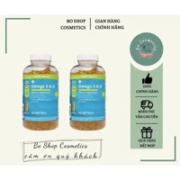 Viên uống Member's Mark Omega 3-6-9 Supports Heart Health 325 viên của Mỹ omega 369