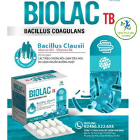 Viên uống men vi sinh BIOLAC giảm rối loạn tiêu hóa. hộp 100v