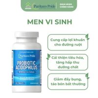 Viên Uống Men Vi Sinh Lợi Khuẩn Puritan's Pride Probiotic Acidophilus (100 Viên)