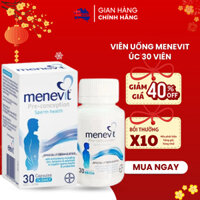 Viên Uống Menevit Úc hỗ trợ tăng chất lượng tinh trùng cho nam 30 viên Úc - AUS Việt Nam