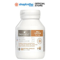 Viên uống Milk Calcium Bio Island Úc (90 viên)