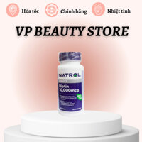 Viên Uống Mọc Tóc Biotin Natrol Biotin 10000mg - 100 Viên