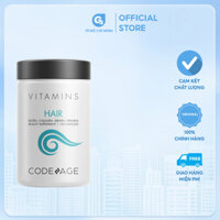 Viên uống mọc tóc Code Age Hair Vitamins (120 viên) nhập khẩu Mỹ - Gymstore giúp tóc chắc khỏe, bóng mượt