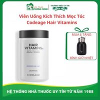 Viên Uống Mọc Tóc Codeage Hair Vitamins Giúp Kích Thích Tóc Mọc Nhanh, Chắc Khỏe (Chai 120 Viên)