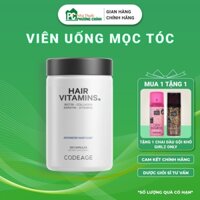 Viên Uống Mọc Tóc Codeage Hair Vitamins Giúp Tóc Chắc Khỏe, Giảm Rụng Tóc 120 Viên