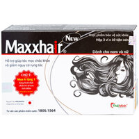 Viên Uống Mọc Tóc Maxxhair - Kích thích mọc tóc nhanh, ngăn ngừa rụng tóc
