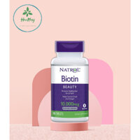 Viên uống mọc tóc Natrol Biotin 10.000mcg 100 viên